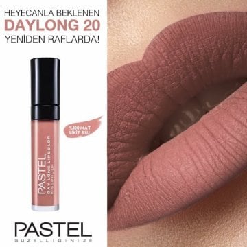 PASTEL DAYLONG 20 LİKİT MAT RUJ