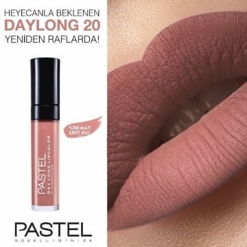 PASTEL DAYLONG 20 LİKİT MAT RUJ
