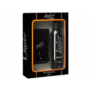 JAGLER ERKEK PARFÜM SETİ BLACK 90ml
