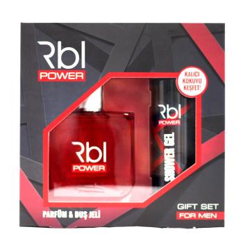 REBUL ERKEK PARFÜM SETİ POWER - PARFÜM+DUŞ JELİ