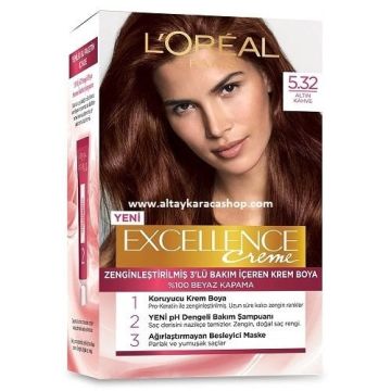 LOREAL EXCELENCE SET SAÇ BOYASI CREME 5.32