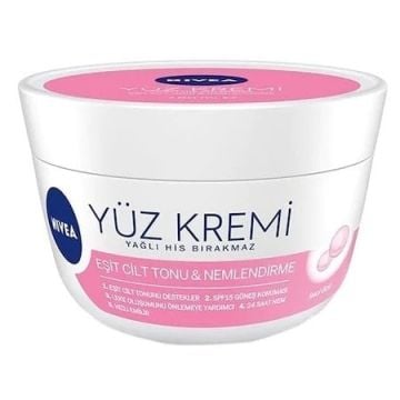 NIVEA YÜZ KREMİ 100ml 5 IN ONE EŞİT CİLT TONU & NEMLENDİRME