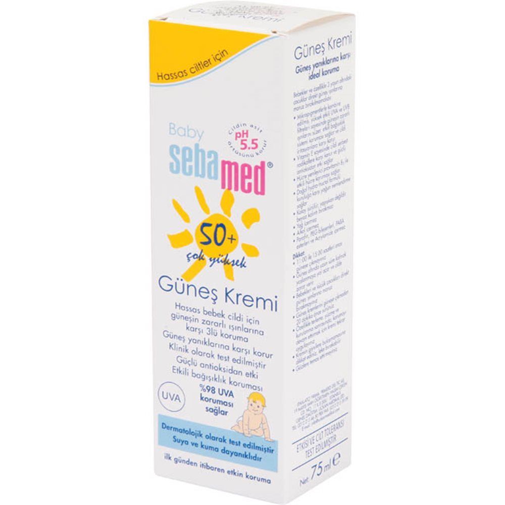 SEBAMED GÜNEŞ KREMİ BEBEK 50 FACTÖR 75ml