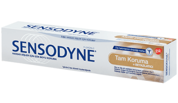 SENSODYNE DİŞ MACUNU 50 ML TAM KORUMA+BEYAZLATICI