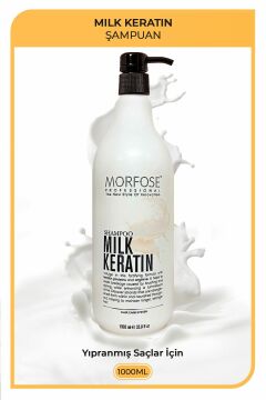 MORFOSE MILK KERATİN ŞAMPUAN 1000ML