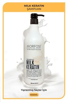 MORFOSE MILK KERATİN ŞAMPUAN 1000ML