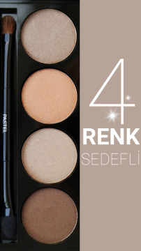 PASTEL NUDE GÖZ FAR PALETİ 8'Lİ