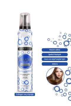 MORFOSE SAÇ KÖPÜĞÜ 200ML Collagen