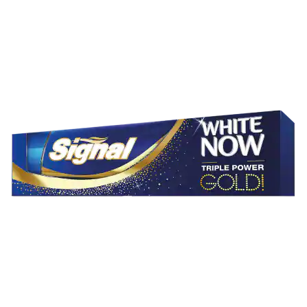 SİGNAL DİŞ MACUNU WHITE NOW GOLD 75ml Anında 3 Kat Beyazlık