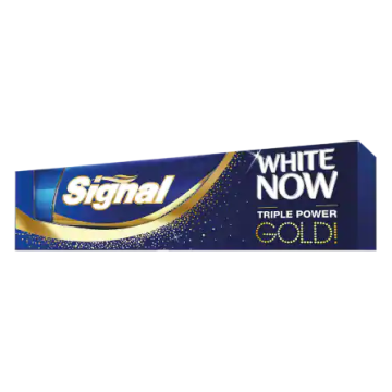 SİGNAL DİŞ MACUNU WHITE NOW GOLD 75ml Anında 3 Kat Beyazlık