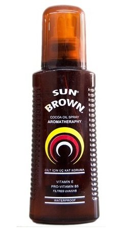 SUN BROWN AROMATHERAPHY BRONZLAŞTIRICI 10spf