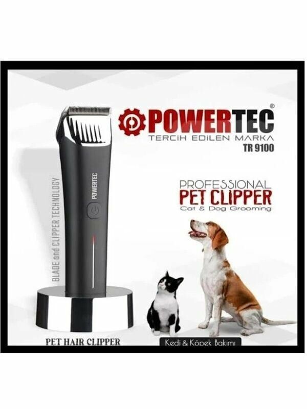 POWERTEC TR-9100 PROFESYONEL KEDİ KÖPEK KESİM MAKİNESİ