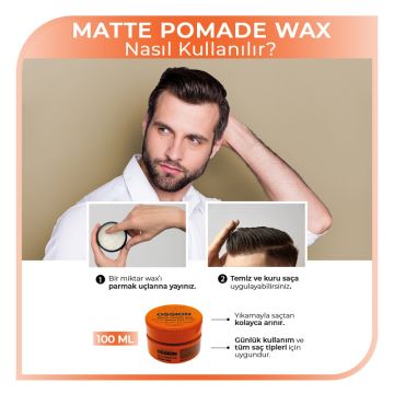 OSSION POMADE MATTE WAX 100ml