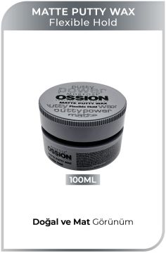 OSSION PUTTY MATTE WAX 100ml Flexible Hold