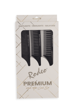 RODEO PREMIUM MULTI HAIR COMB SET