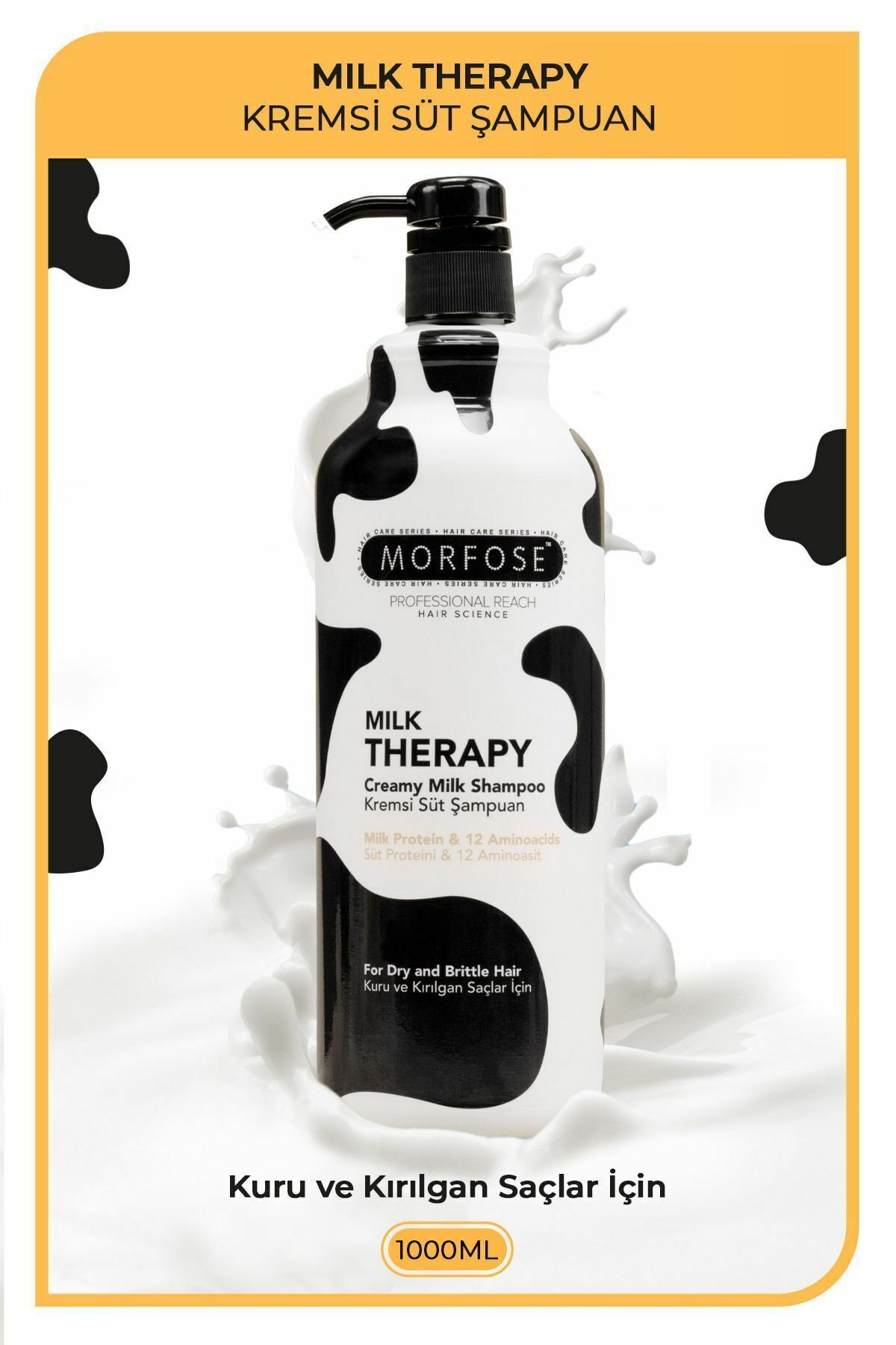 MORFOSE MILK THERAPY ŞAMPUAN 1000ML
