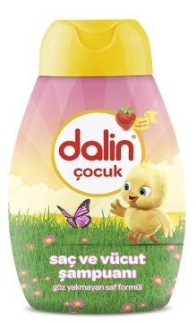 DALİN BEBEK ŞAMPUANI SAÇ&VÜCUT 300ml ÇİLEKLİ