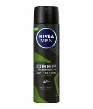 NIVEA MEN DEODORANT DEEP DIMENSION AMAZONIA