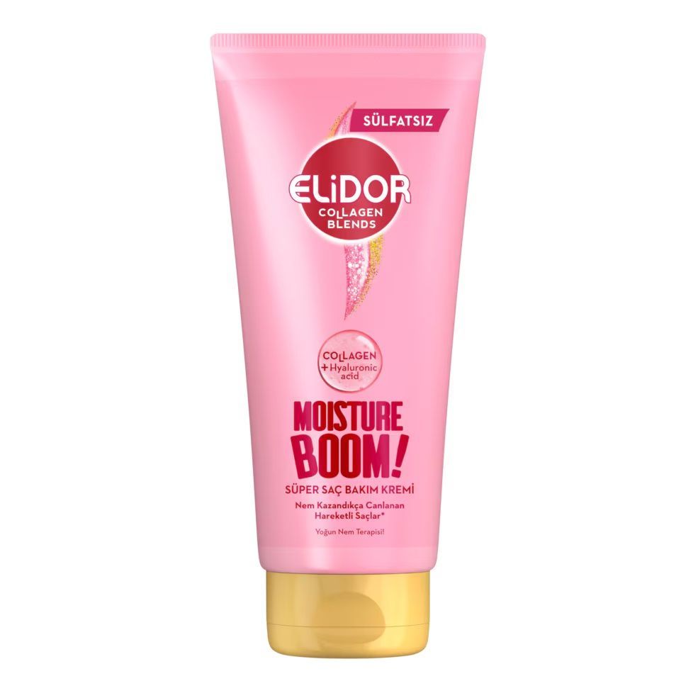 ELİDOR SÜPER ŞAÇ BAKIM KREMİ 170ml Moısture Boom Sülfatsız