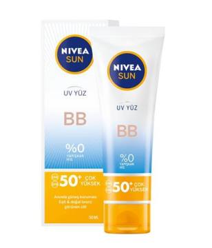 NIVEA SUN GÜNEŞ KREMİ 50 FAKTÖR BB Eşit Cilt Tonu