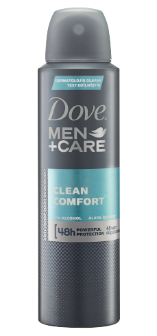 DOVE ERKEK DEODORANT CLEAN COMFORT