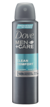 DOVE ERKEK DEODORANT CLEAN COMFORT