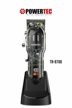 POWERTEC TR-8700 BLACK PROFESYONEL SAÇ KESİM MAKİNESİ