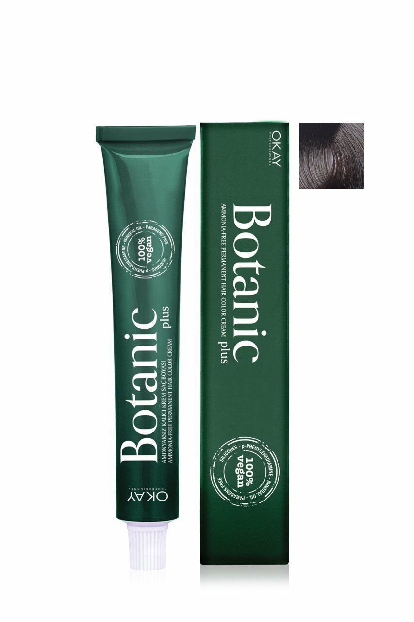 BOTANIC AMONYAKSIZ SAÇ BOYASI 5.71 Küllü A.Kahve