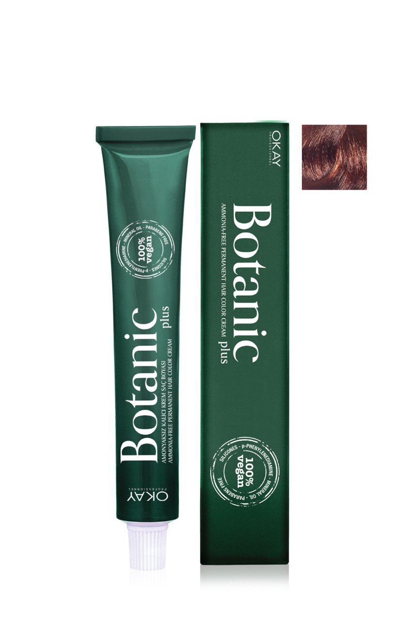 BOTANIC AMONYAKSIZ SAÇ BOYASI 6.34 K.Kmrl D.Bakır