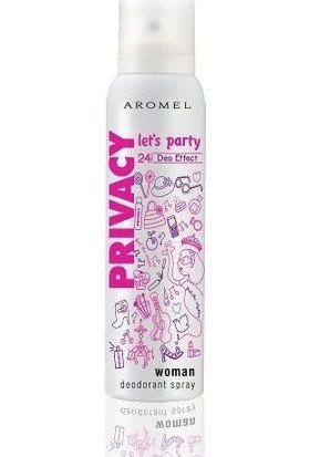 PRIVACY BAYAN DEODORANT LET'S PARTY