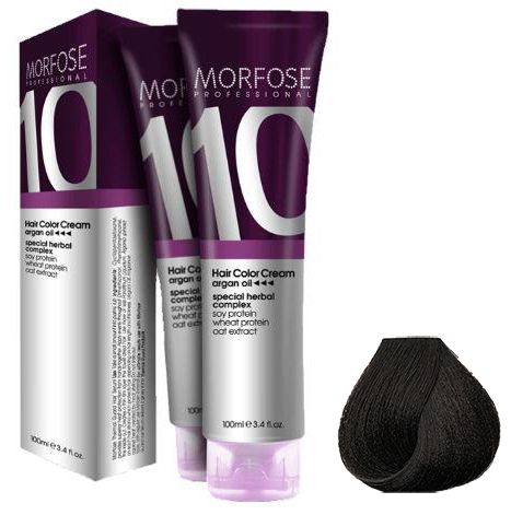 MORFOSE 10 SAÇ BOYASI 100ml / 3      Koyu Kahve