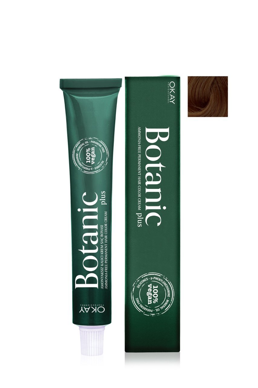 BOTANIC AMONYAKSIZ SAÇ BOYASI 4.33 Ext.Altın Kahve