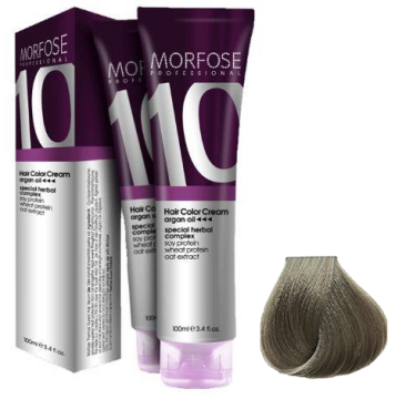 MORFOSE 10 SAÇ BOYASI 100ml / 8.11 Yoğun Açık Küllü Kumral