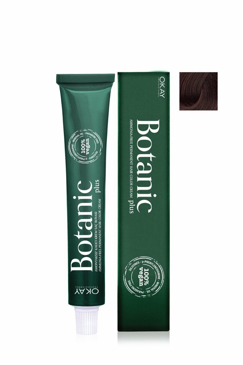 BOTANIC AMONYAKSIZ SAÇ BOYASI 4.0 Yoğun Kahve