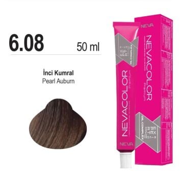 NEVACOLOR SAÇ BOYASI 6.08 İNCİ KUMRAL