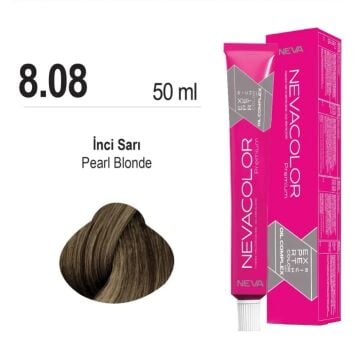 NEVACOLOR SAÇ BOYASI 8.08 İNCİ SARI