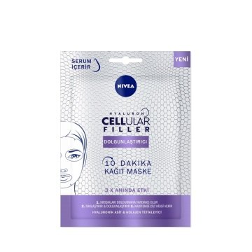 NIVEA CELLULAR DOLGUNLAŞTIRICI 10DAKİKA KAĞIT MASK