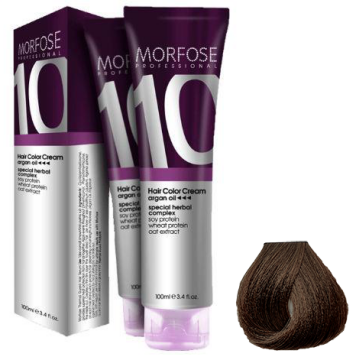 MORFOSE 10 SAÇ BOYASI 100ml / 6.77 Karamel Kahve