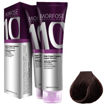MORFOSE 10 SAÇ BOYASI 100ml / 6.74 Fındık Kabuğu