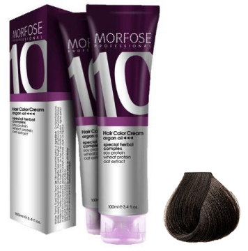 MORFOSE 10 SAÇ BOYASI 100ml / 6.3   Koyu Kumral Dore