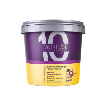 MORFOSE 10 BLEACHING POWDER 600GR 9 TON ANTI YELLOW-ORANGE