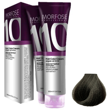 MORFOSE 10 SAÇ BOYASI 100ml / 6.11 Yoğun Koyu Küllü Kumral