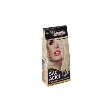 WELLOVE SAÇ AÇICI SET 1 Adet 30gr Toz+2 adet 30ml 40vol.
