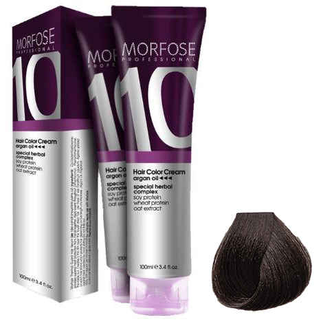 MORFOSE 10 SAÇ BOYASI 100ml / 5.35 Yoğun Çikolata Kahve