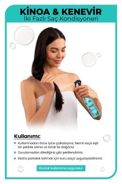 MORFOSE FÖN SUYU 400ML KİNOA & KENEVİR