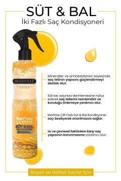 MORFOSE FÖN SUYU 400ML SÜT & BAL