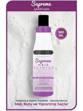 MORFOSE ŞAMPUAN 500ml Supreme