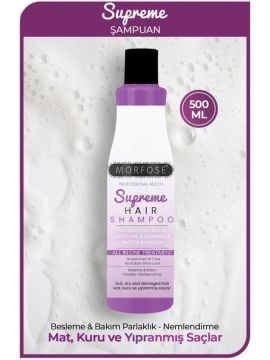MORFOSE ŞAMPUAN 500ml Supreme