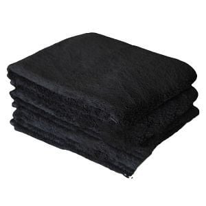 HAVLU BOYA TUTMAYAN SİYAH /TEKLİ/ KUAFÖR HAVLUSU