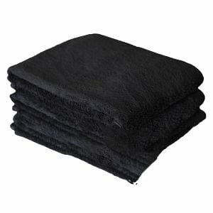 HAVLU BOYA TUTMAYAN SİYAH /TEKLİ/ KUAFÖR HAVLUSU